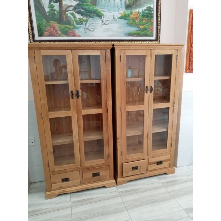 Living Room 02 : Trọn Bộ Phòng Khách Gỗ Sồi - 5 Món